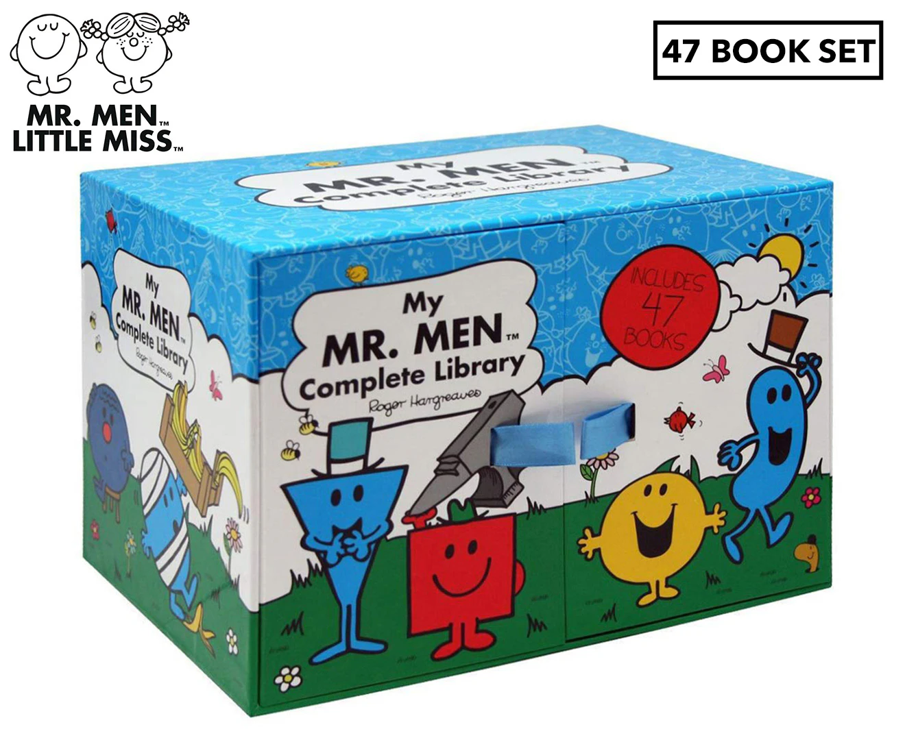 My Mr Men Complete Library 47-Book Set by Roger Hargreaves