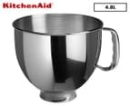 KitchenAid 4.8L Tilt-Head Polished Stainless Steel Bowl w/ Handle 1