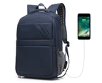 CB 15.6 Inch Laptop Travel Backpack-Blue