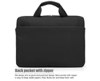 CB Unisex 15.6 Inch Laptop Bag Briefcase-Black