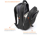 CB Unisex 15.6 Inch Backpack Travel Bag-Grey