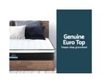 Giselle Bedding QUEEN Size Mattress Euro Top Bed Bonnell Spring Foam 21cm 5