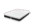 Giselle Bedding KING Size Mattress Euro Top Bed Bonnell Spring Foam 21cm 3