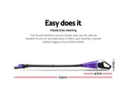 Devanti Handheld Vacuum Cleaner Cordless Stick Handstick Bagless Car Vacuum Recharge Portable Lightweight Purple 120W