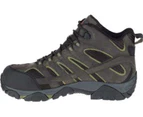Merrell Mens Moab 2 Vent Mid WP CT Leather Composite toe Lace Up Safety Shoes