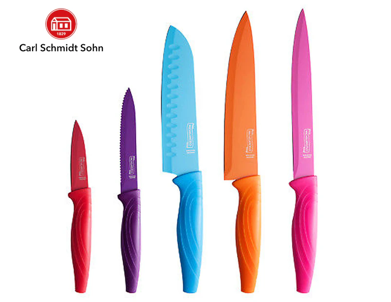 Carl Schmidt Sohn Michelangelo 10pc Knife and Sheath Set