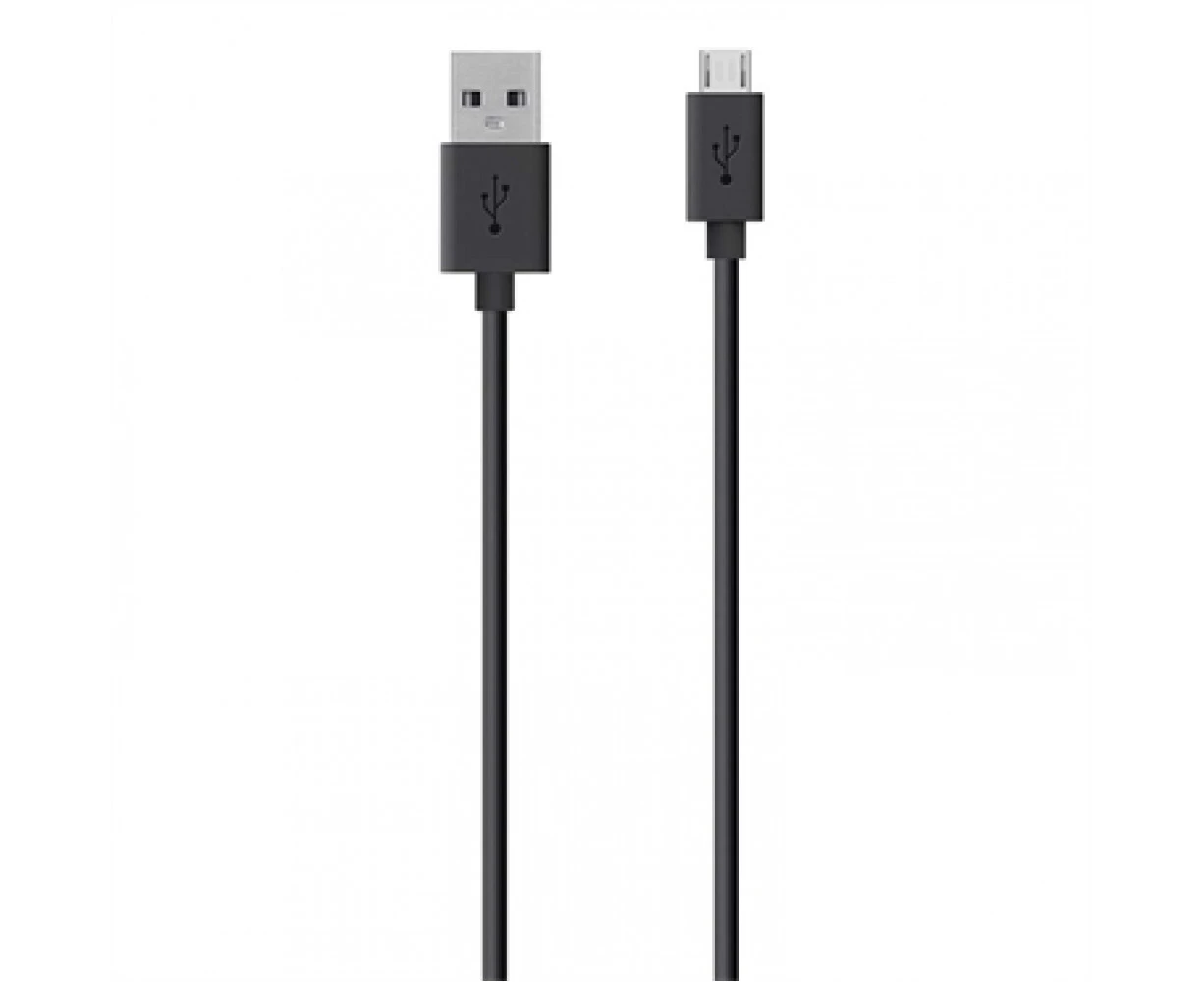 Belkin 3m USB to Micro-USB Charge and Sync Cable Black