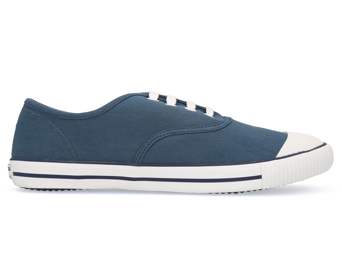 Bata Unisex Tennis Canvas Sneakers - Indigo | Catch.co.nz