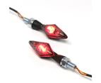 For Triumph Motorcycle Toucan LED Turn Signals Indicator Brake Light 1 Pair