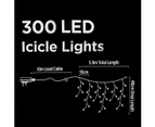 LED Icicle Lights - Cool White