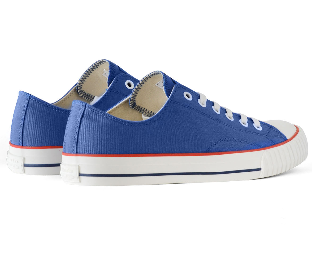 Bata Men's Low Cut Canvas Shoe - Retro Blue | Catch.co.nz