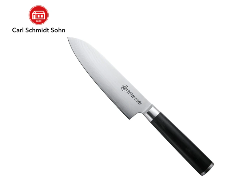Carl Schmidt Sohn 18cm Konstanz Santoku Knife w/ Wood Handle