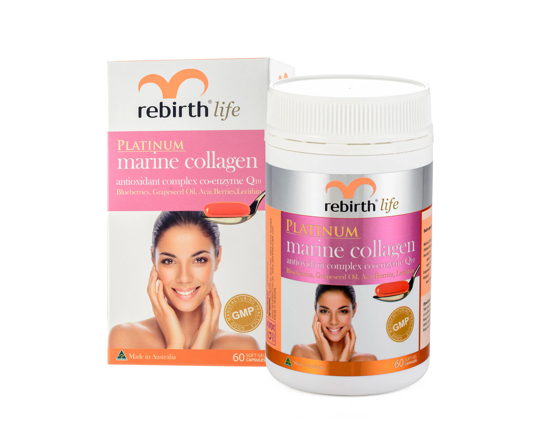 Platinum Marine Collagen CoQ10 60c