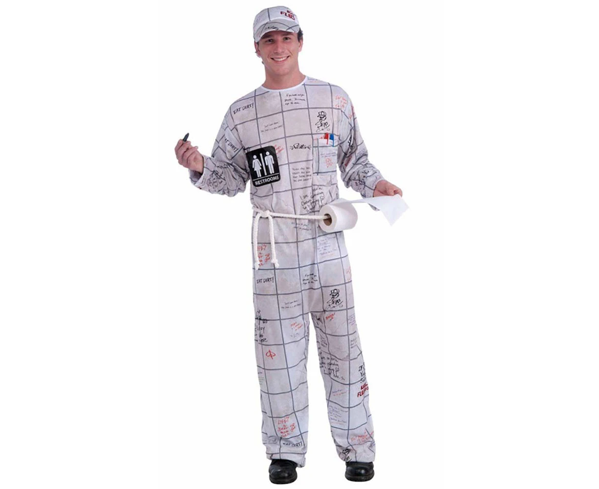 Bathroom Wall Guy Adult Costume