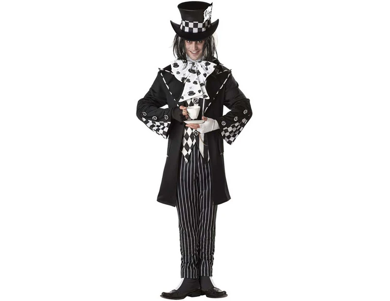 Dark Mad Hatter Adults Costume