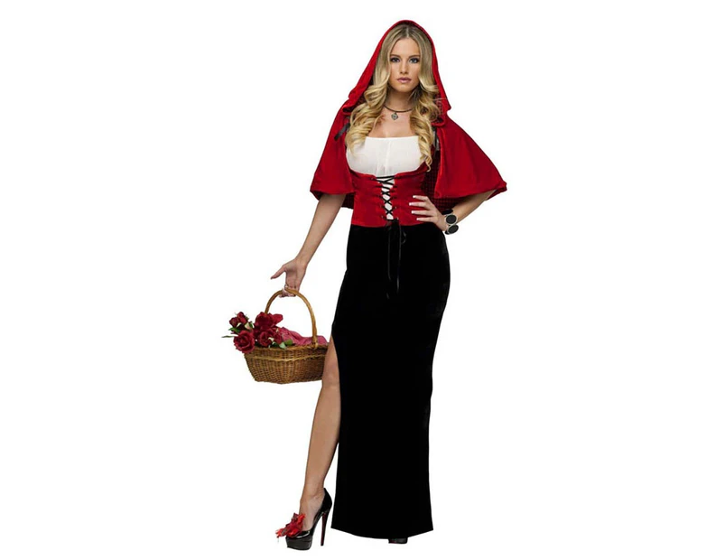 Dark Little Red Riding Hood Adults Costume
