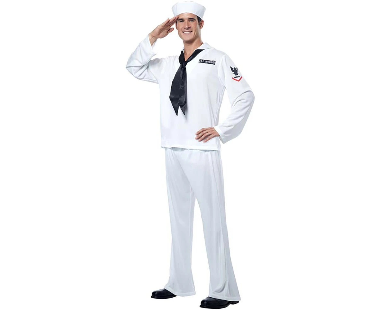 Sailor Adult Navy Marine Deluxe Costume