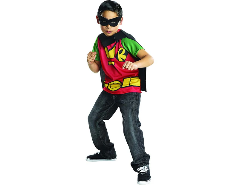 Robin T-shirt Teen Titans Child Costume
