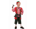 Toy Maker Elf Child Santa's Workshop Costume