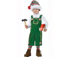 Jolly Lil Elf Toddler Christmas Workshop Costume
