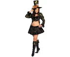 Sexy Mad Hatter Alice in Wonderland Adult Costume