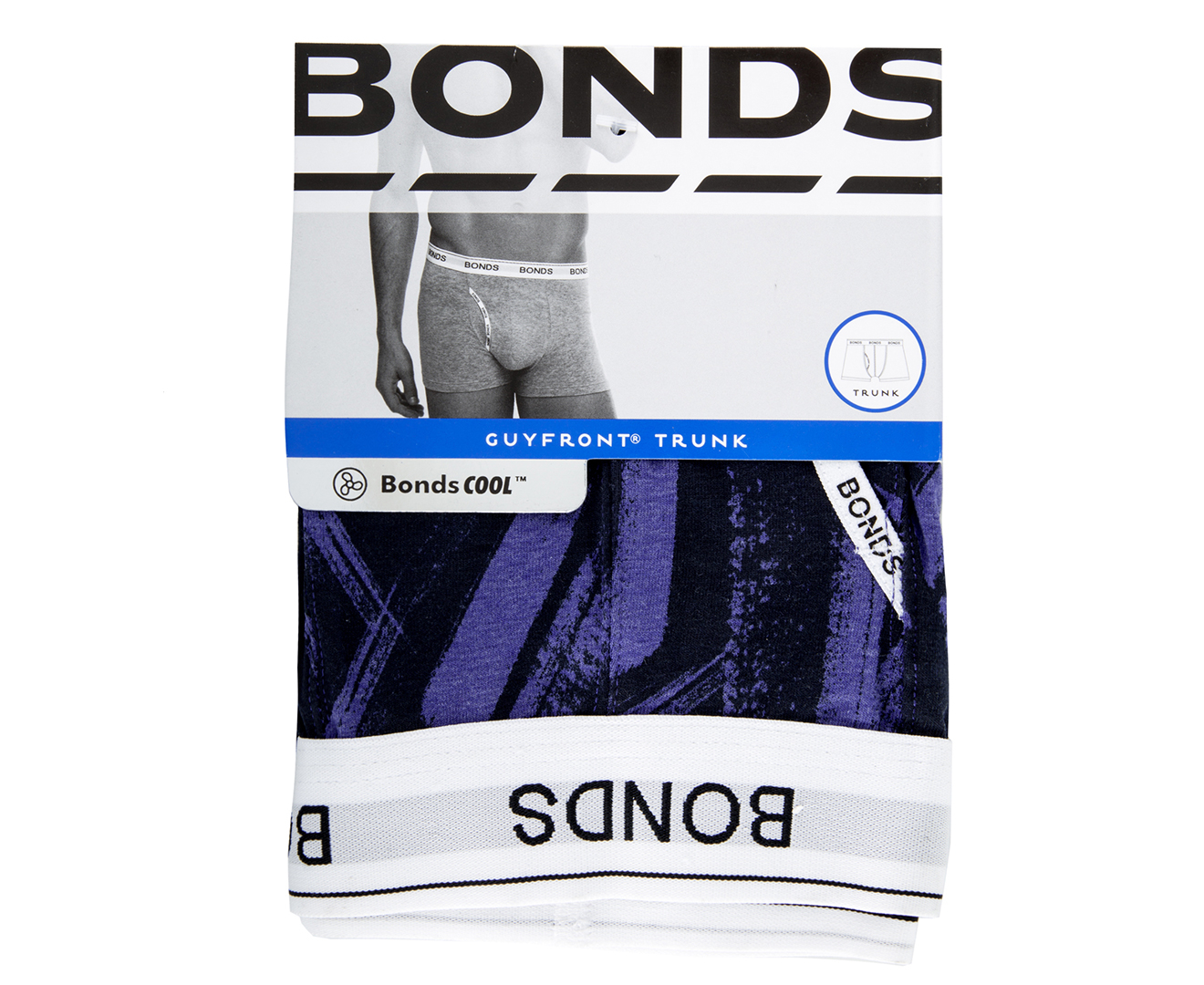 Authentic Bonds Mens Guyfront Trunk Trunks Underwear Shorts Briefs