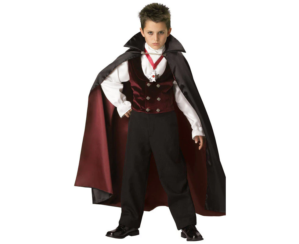 Gothic Vampire Lord Elite Deluxe Child Costume