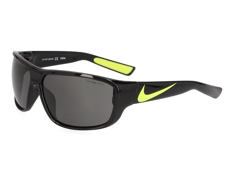 Nike Men's Mercurial 8.0 Wayfarer Sunglasses - Black/Volt/Grey