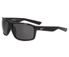 Nike Men's Premier 8.0 Wayfarer Sunglasses - Black/Grey