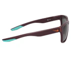 Nike SB Men's Recover Wayfarer Sunglasses - Matte Deep Burgundy/Copper Flash/Grey
