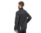 Trespass Mens Axle Waterproof Full Zip Active Jacket (Black) - TP308