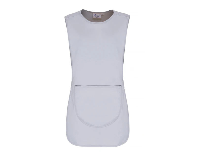 Premier Ladies/Womens Pocket Tabard / Workwear (Pack of 2) (Silver) - RW7031