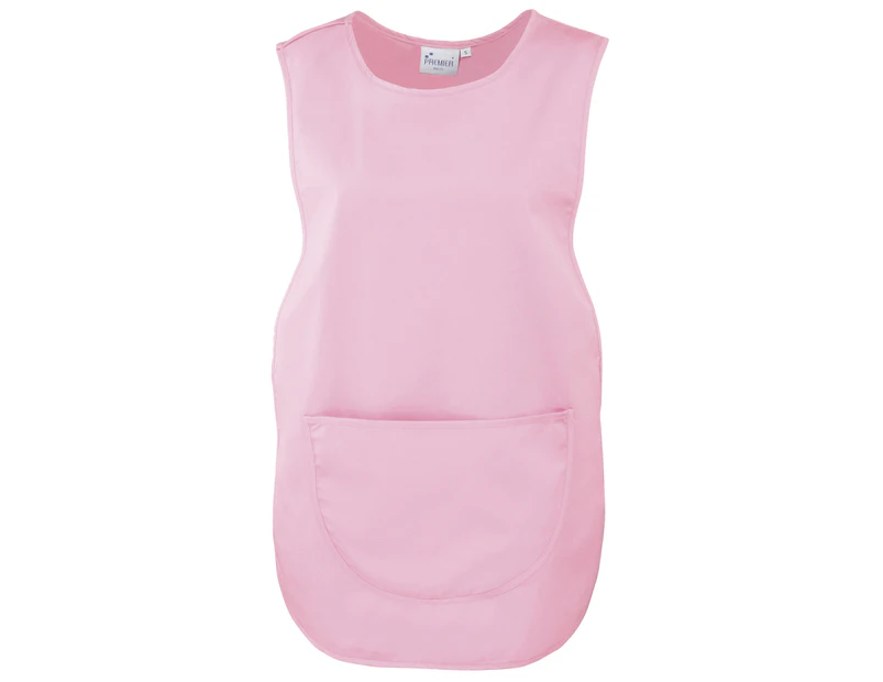 Premier Ladies/Womens Pocket Tabard / Workwear (Pack of 2) (Pink) - RW7031