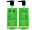 2 x Pears Pure & Gentle Body Wash w/ Lemon Flower Extract 500mL