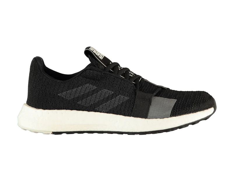 Adidas Men's Senseboost Go Running Shoes - Core Black/Grey Five/White