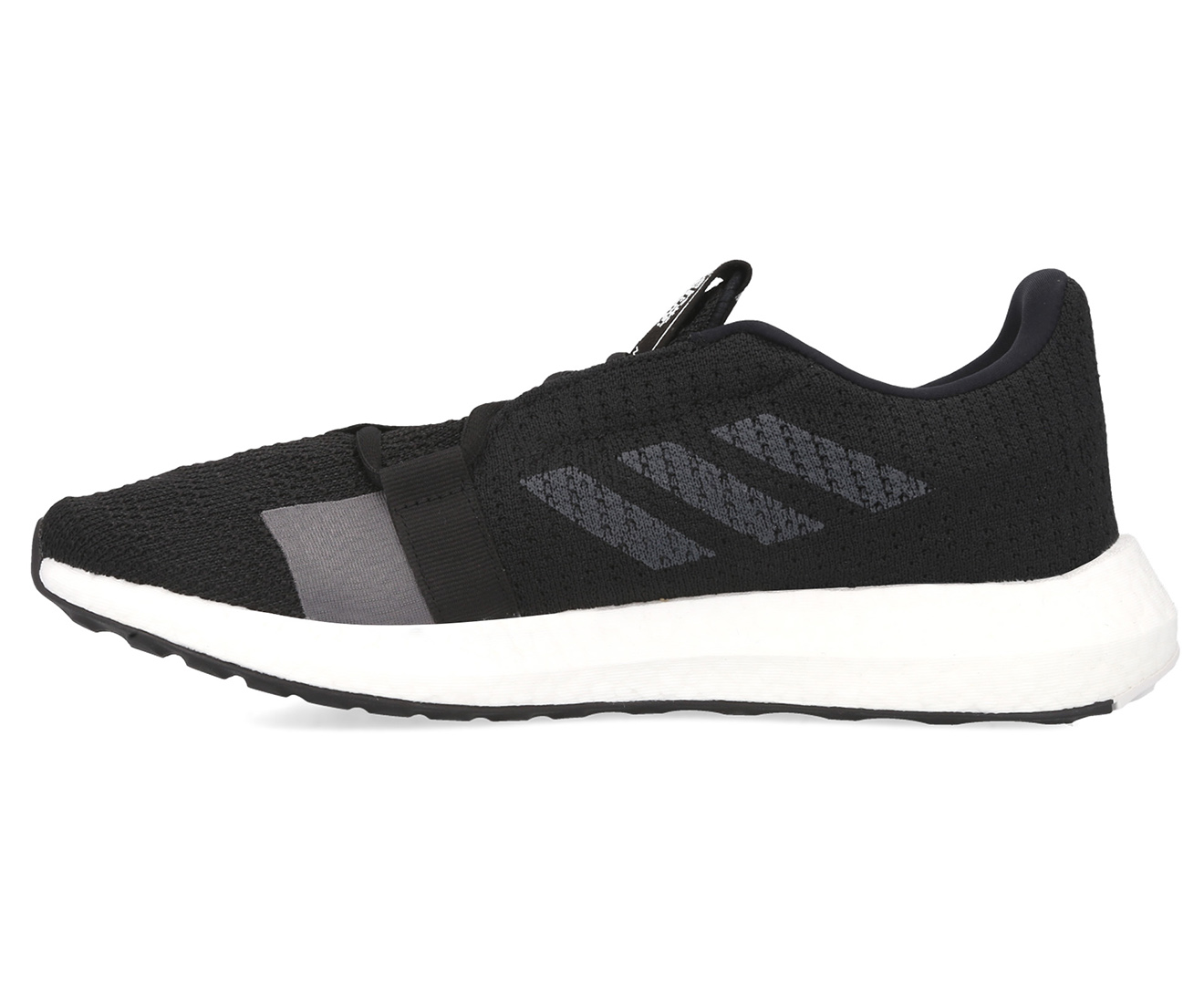 Adidas Women's Senseboost Go Running Shoes - Core Black/Grey/White ...