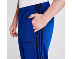 Adidas Men's Essentials 3-Stripes Tapered Pants - Collegiate Royal/Black