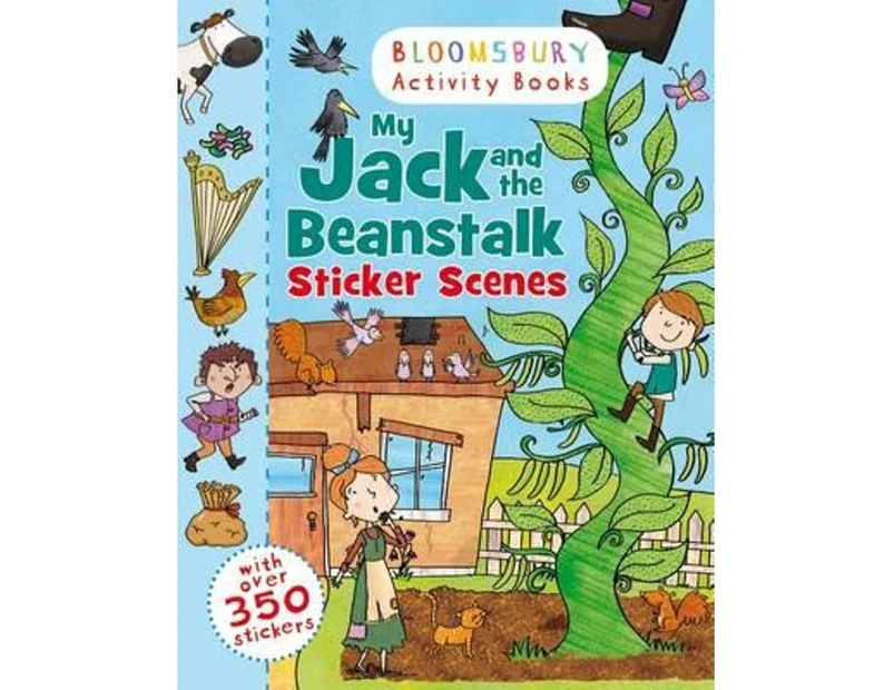 My Jack And The Beanstalk Sticker Scenes Activity Book by Kimberley Scott