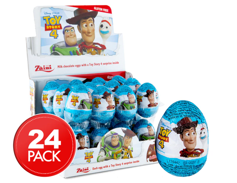 24 x Toy Story 4 Surprise Eggs 20g