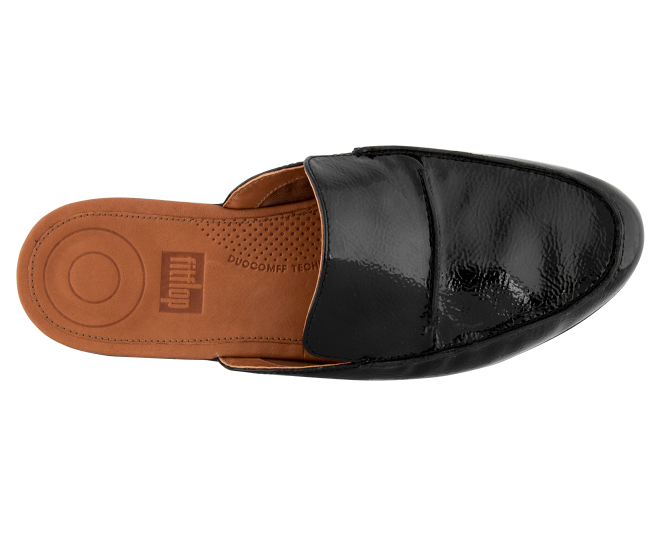 fitflop shove mule leather