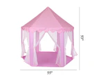 Play Tent Princess Castle Children Kids Play House Activity Portable Fairy House