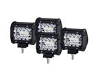 4x4 inch CREE LED Work Light Bar Spot Flood OffRoad Driving 4WD 4x4 Reverse(AU Stock)