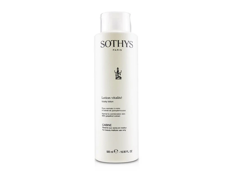 Sothys Vitality Lotion  For Normal to Combination Skin , With Grapefruit Extract  (Salon Size) 500ml/16.9oz