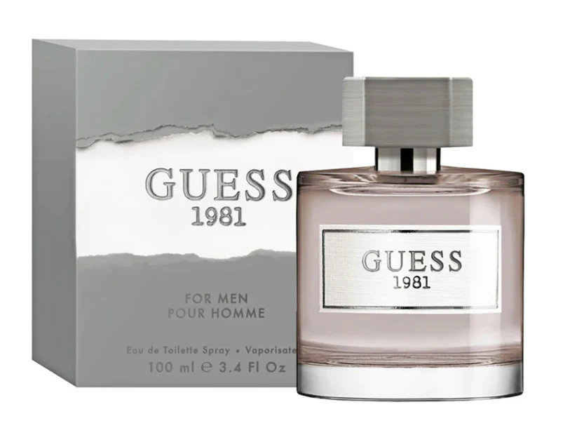 GUESS 1981 For Men EDT Perfume 100mL