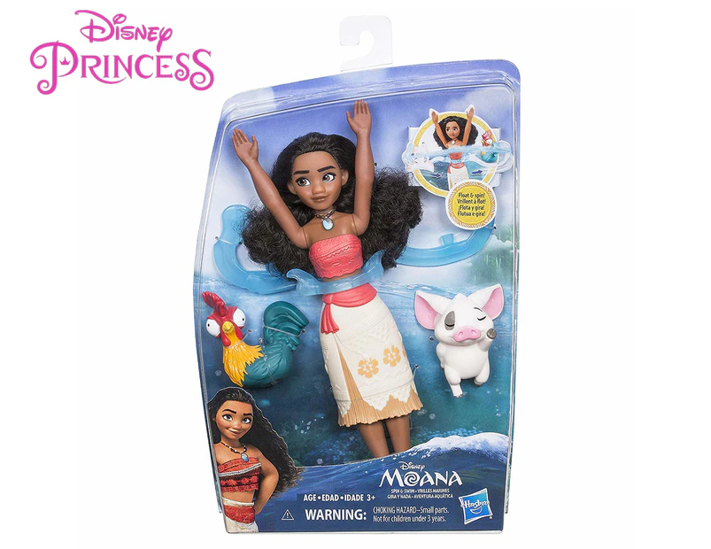 Disney Moana Spin & Swim Doll Set