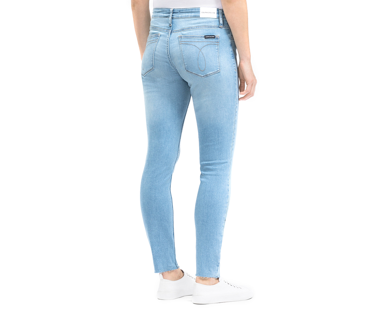 Calvin Klein Jeans Women's Mid Rise Skinny Jean - Sam Blue | Catch.com.au