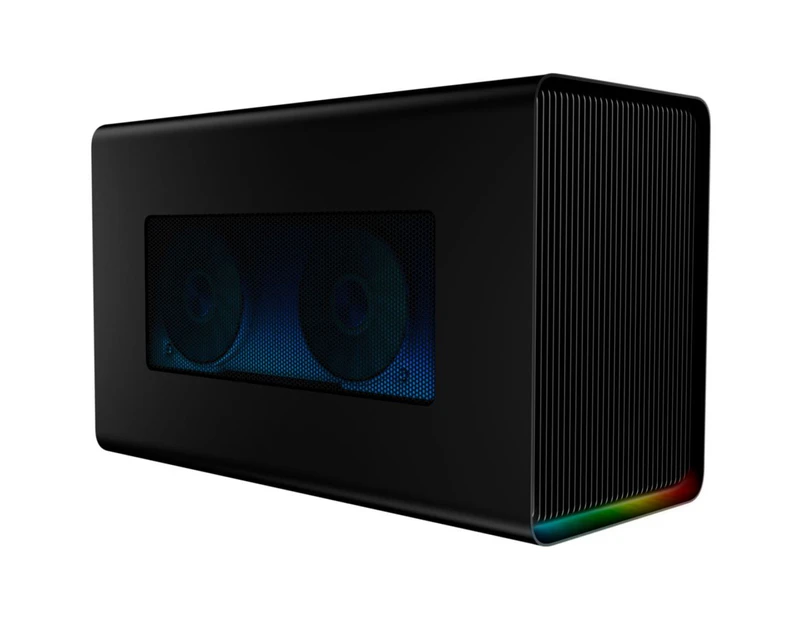 Razer Core X Chroma Thunderbolt 3 External Graphics Card Enclosure, For Windows & MAC,with 700W PSU, up to 100W Power Delivery, Support 3 Slot VGA,4