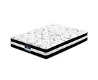 Giselle Bedding Mattress QUEEN Size Bed Euro Top Pocket Spring Firm Foam 30CM