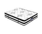 Giselle QUEEN Mattress 34CM Euro Top Pocket Spring Firm Plush Foam Bed