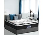 Giselle Bedding Bed Mattress SINGLE Size Euro Top Pocket Spring Foam 32CM 1